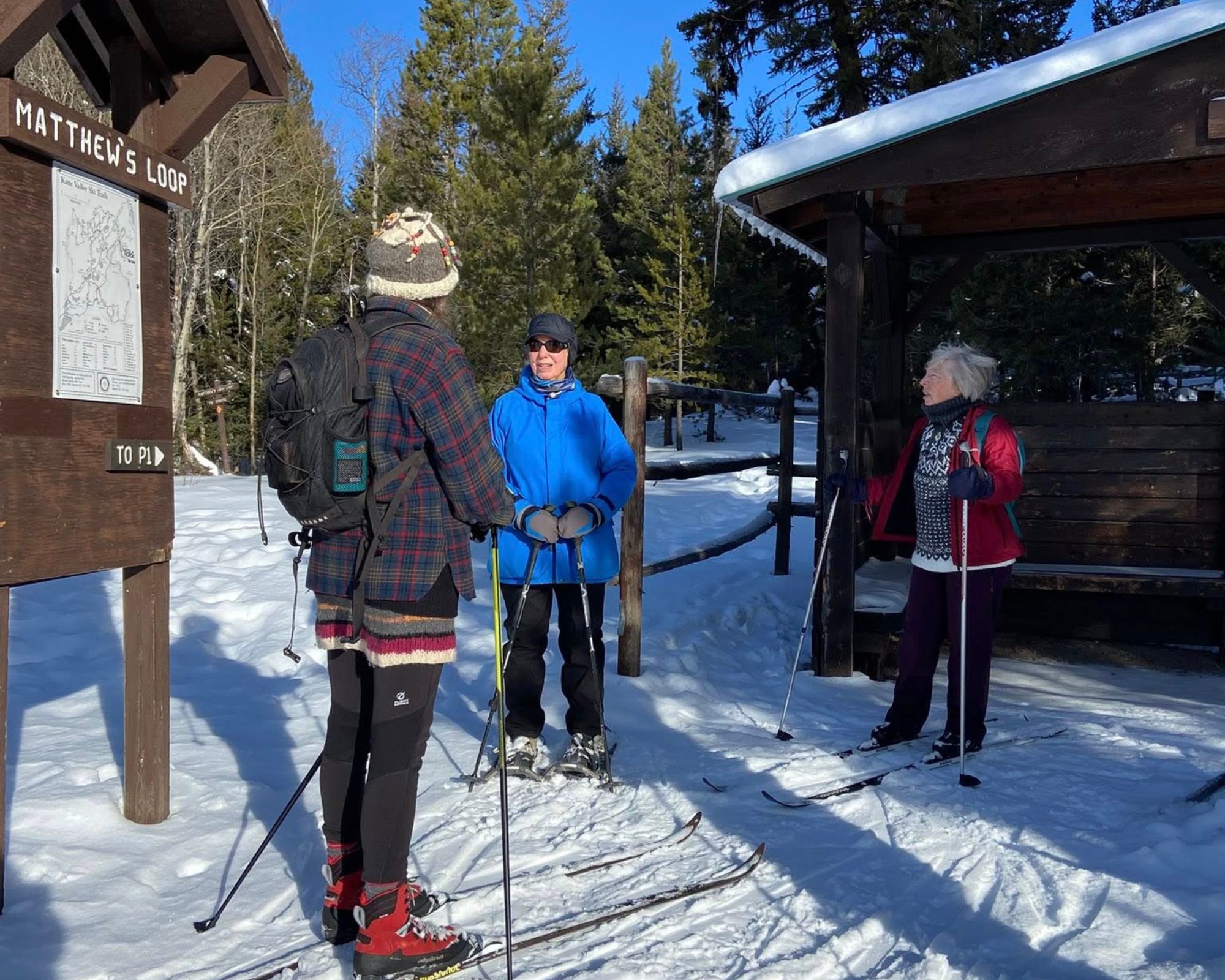 P2 has a great shelter, fire pit and firewood